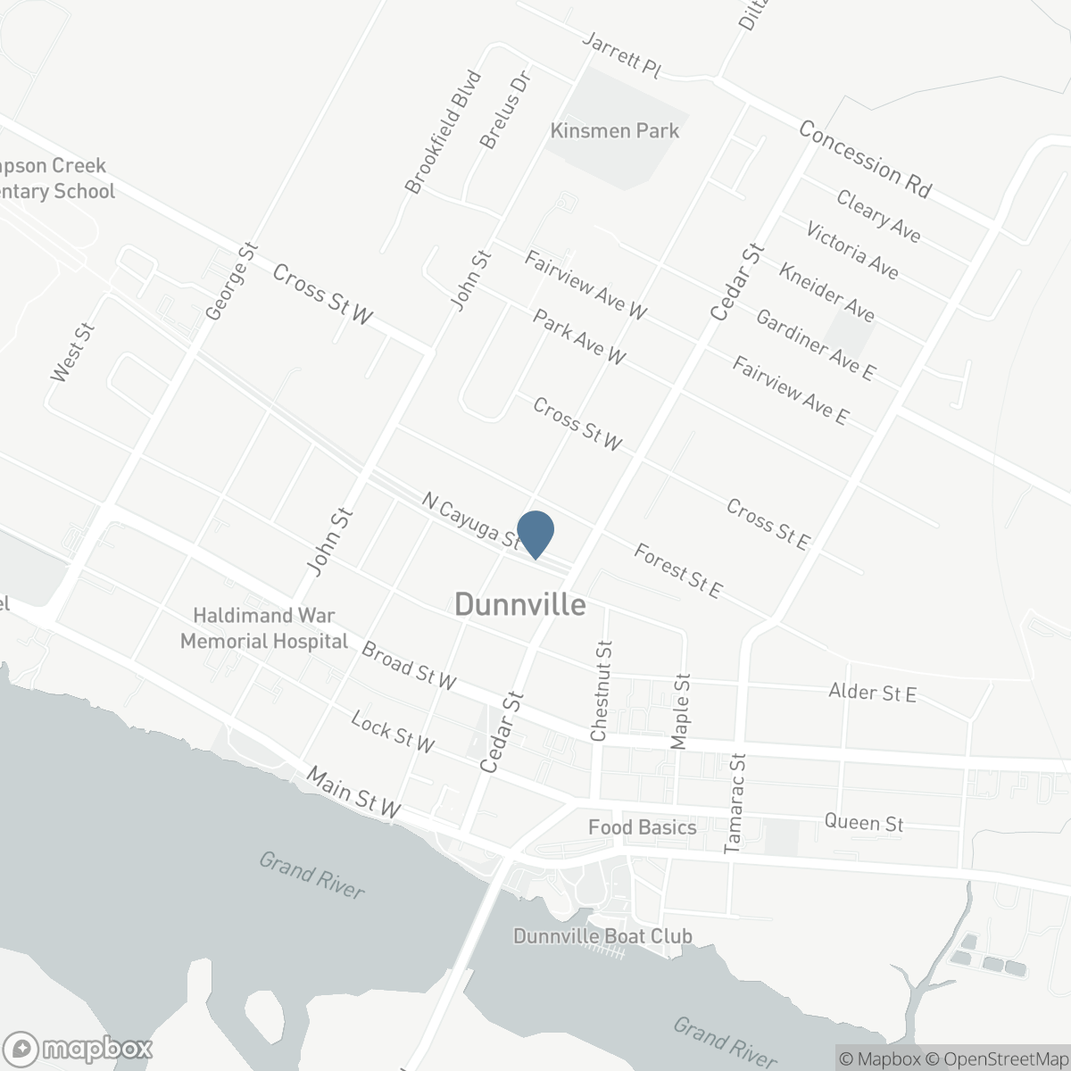 119 NORTH CAYUGA STREET W, Dunnville, Ontario N1A 1P3